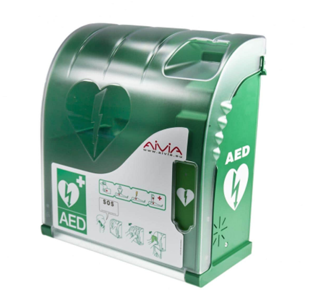 Wandkasten für Defibrillator inkl. Alarmfunktion